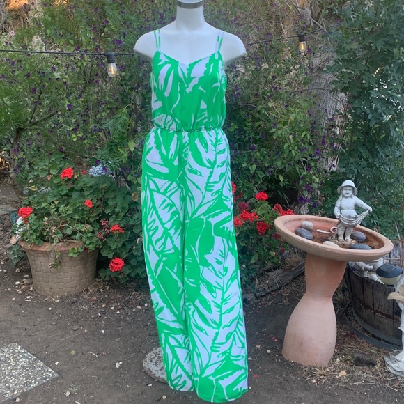 Lilly Pulitzer 20th Anniversary Boom Boom Wide Leg Jumpsuit w/ Pockets Sz Sm - Picture 7 of 13